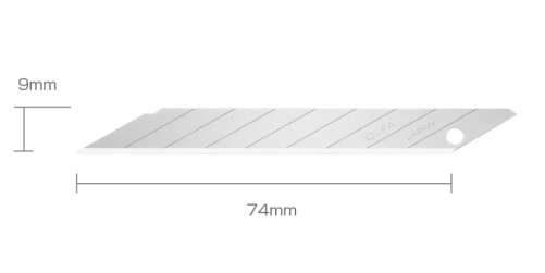 OLFA 9mm Dar Maket Bıçak Uçları