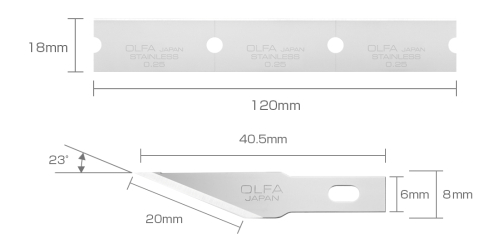 OLFA Kretuar ve Kazıma Uçlar