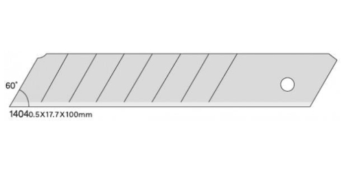 SDI 18mm Maket Bıçak Uçları