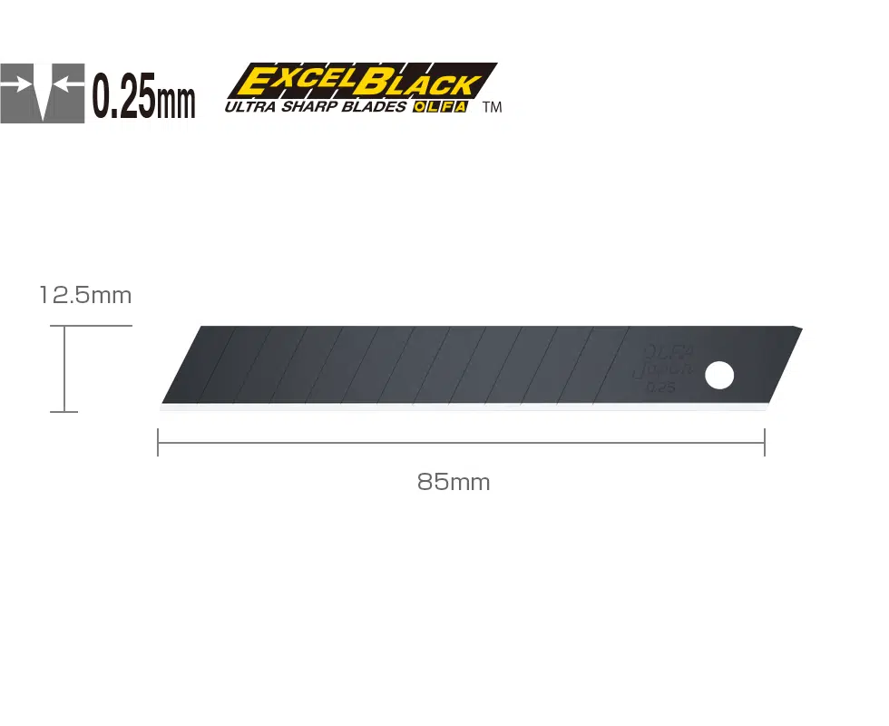 OLFA FWB-10 Maket Bıçağı Yedeği 10'lu Tüp