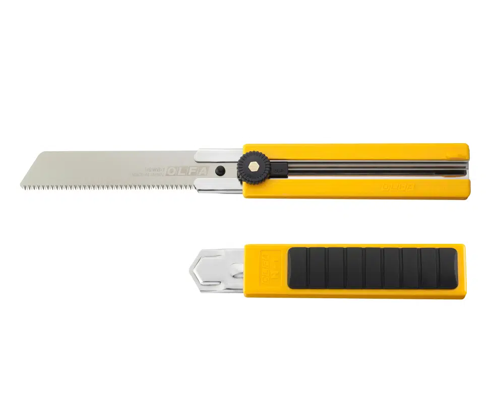 OLFA HSW-1 25mm Dayanıklı ve Sertleştirilmiş Uçlu Maket Bıçağı