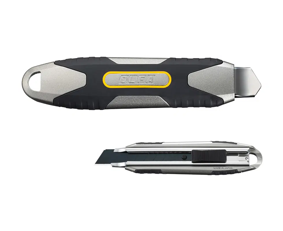 OLFA MXP-AL 18mm Alüminyum Otomatik Kilitli Geniş Maket Bıçağı