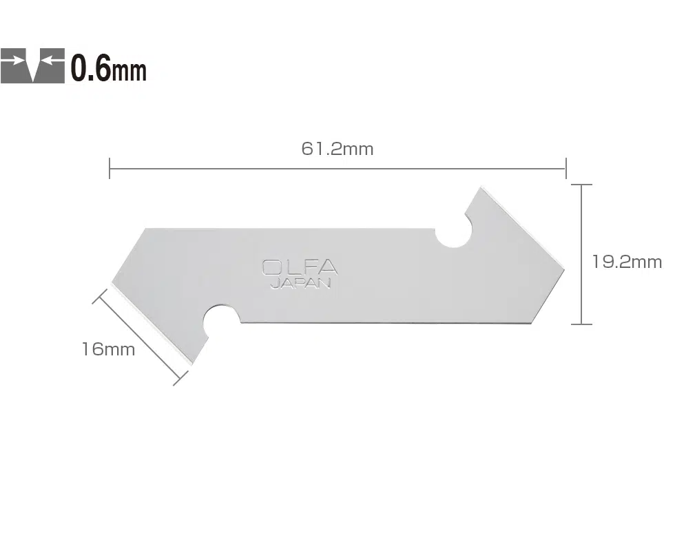 OLFA PB-800 Maket Bıçağı Yedeği (3lü)