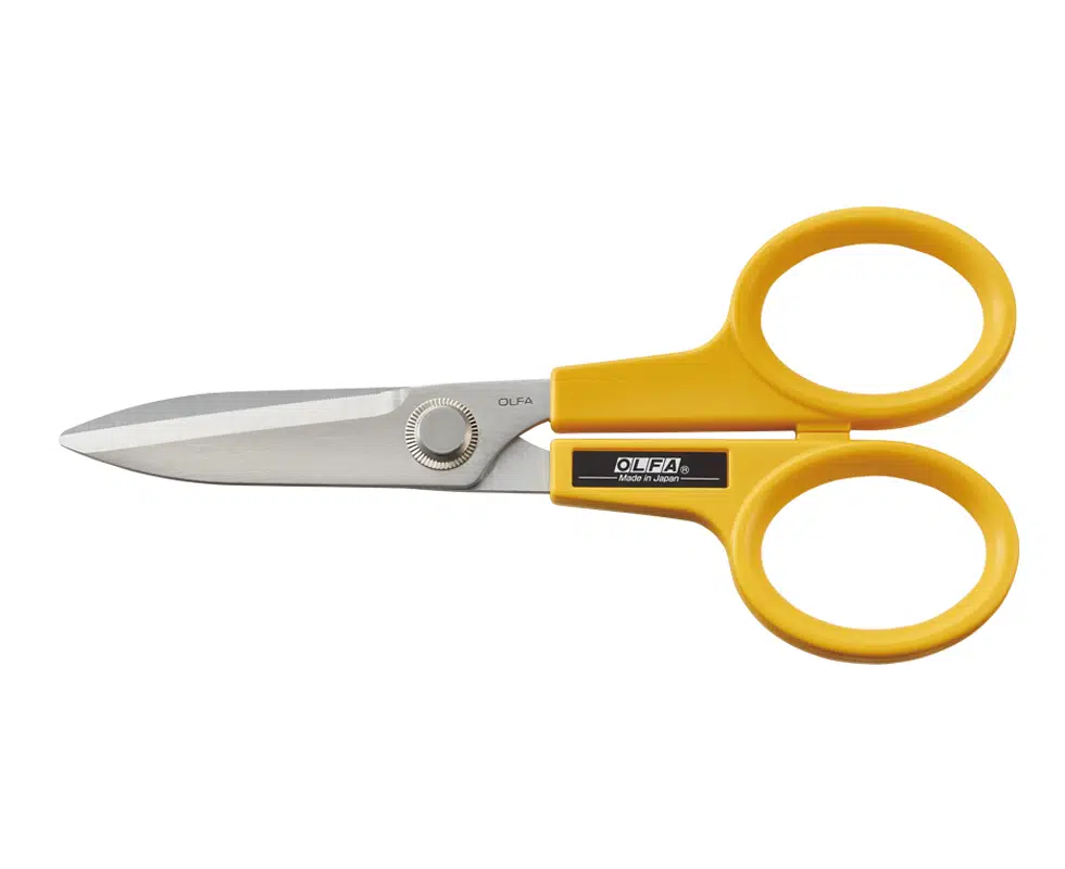 OLFA SCS-2 Paslanmaz Çelik Çok İşlevli Makas (Orta Boy - 17,8 cm)