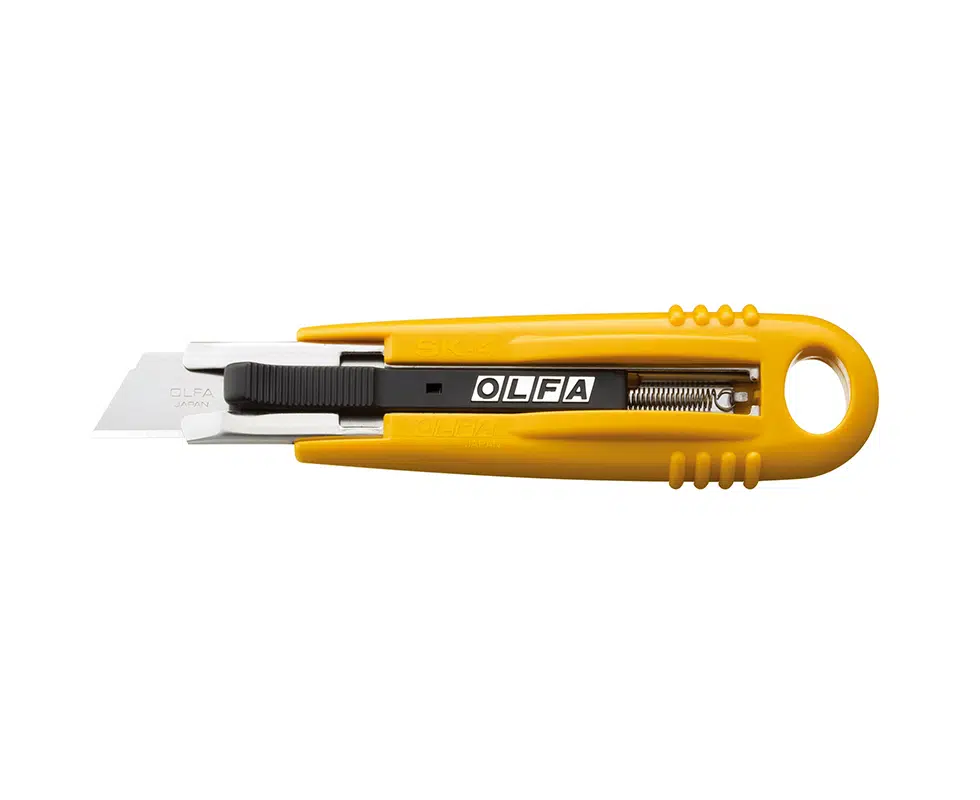 OLFA SK-4 Otomatik Kapanan Emniyetli Maket Bıçağı