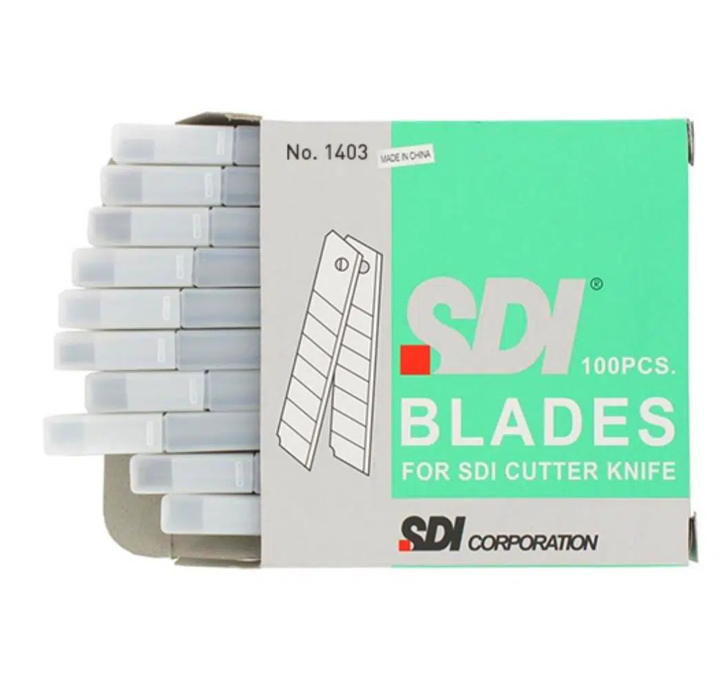SDI Dar Maket Bıçağı Yedeği 1403 (1 Paket 10 Tüp 100 Adet)